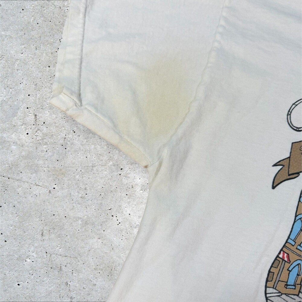 Vintage 2005 Wild West Auto Roundup T Shirt Golden Colorado Car Show L White - Picture 8 of 10